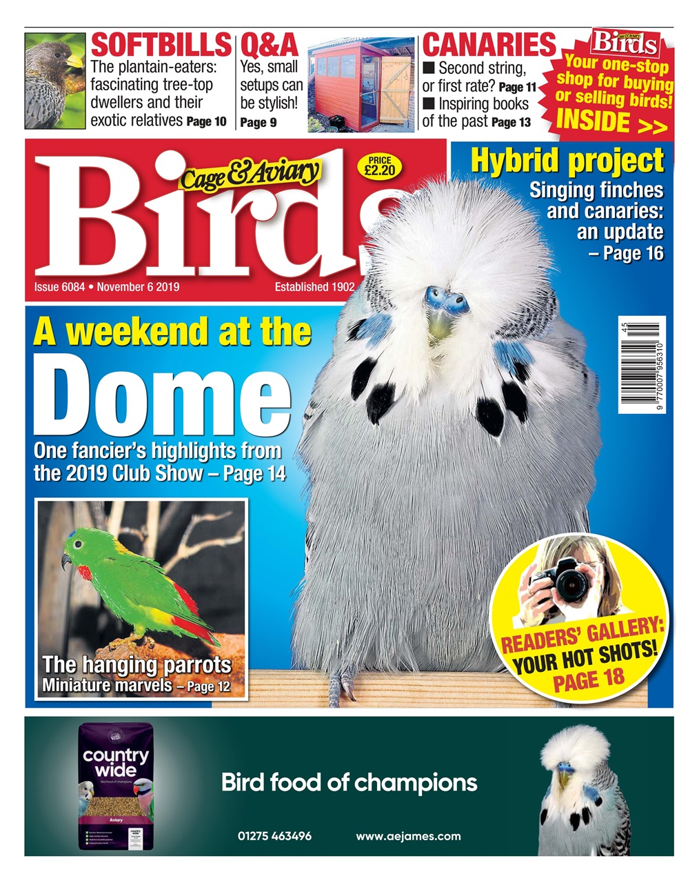 Cage & Aviary Birds Preview Pages