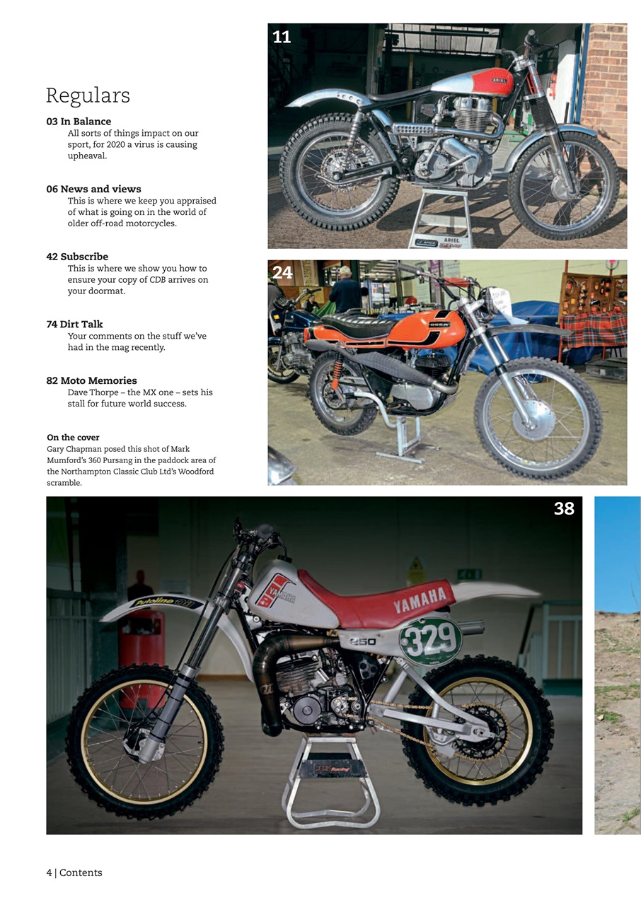 Classic Dirt Bike Preview Pages