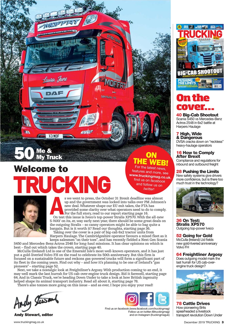 Trucking Magazine Preview Pages