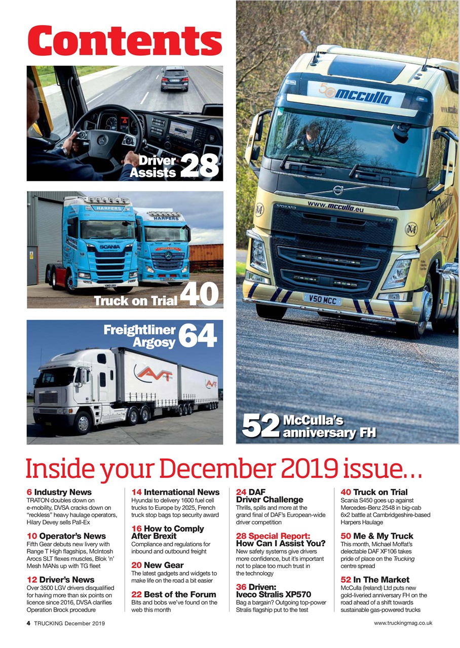Trucking Magazine Preview Pages