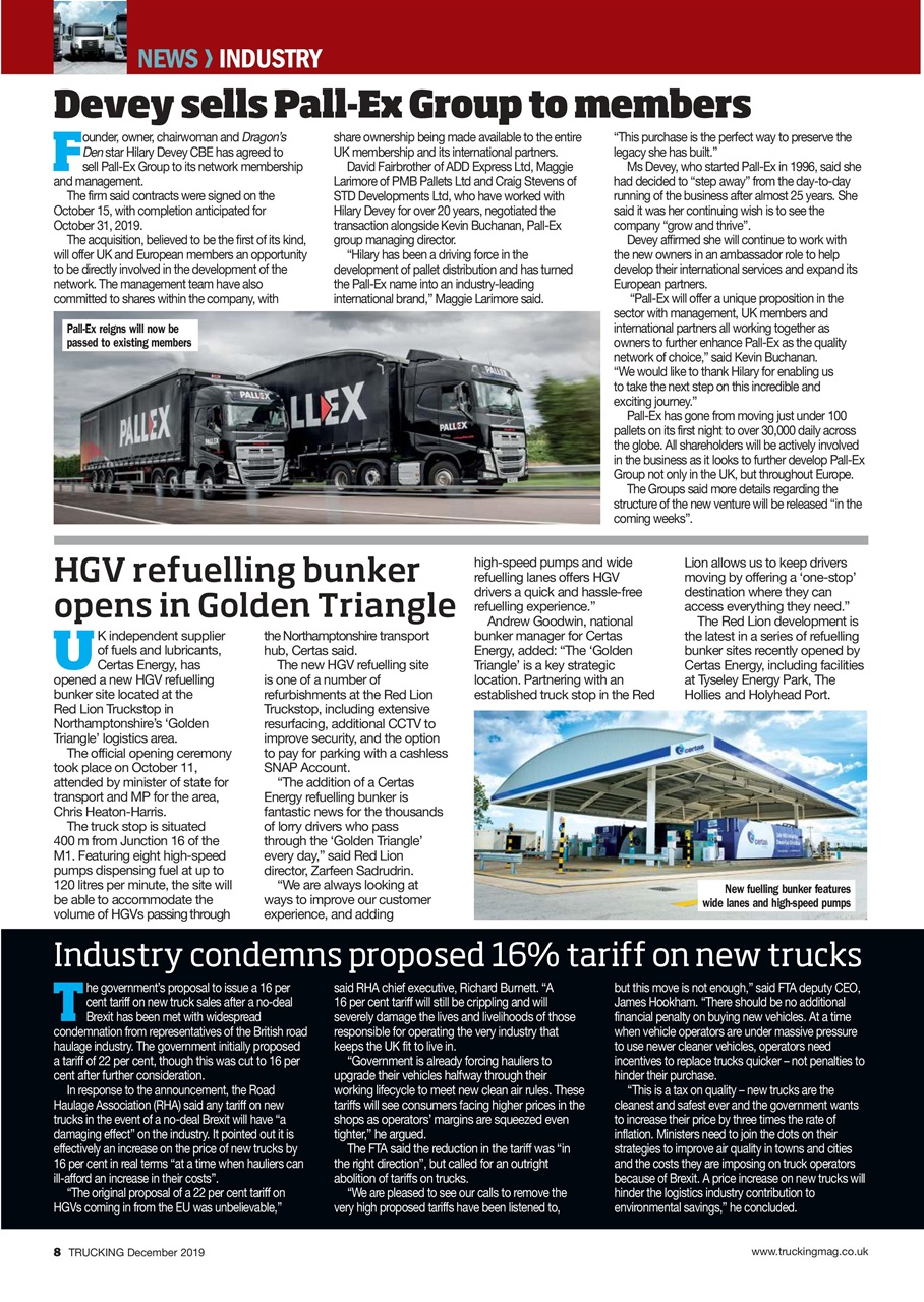 Trucking Magazine Preview Pages