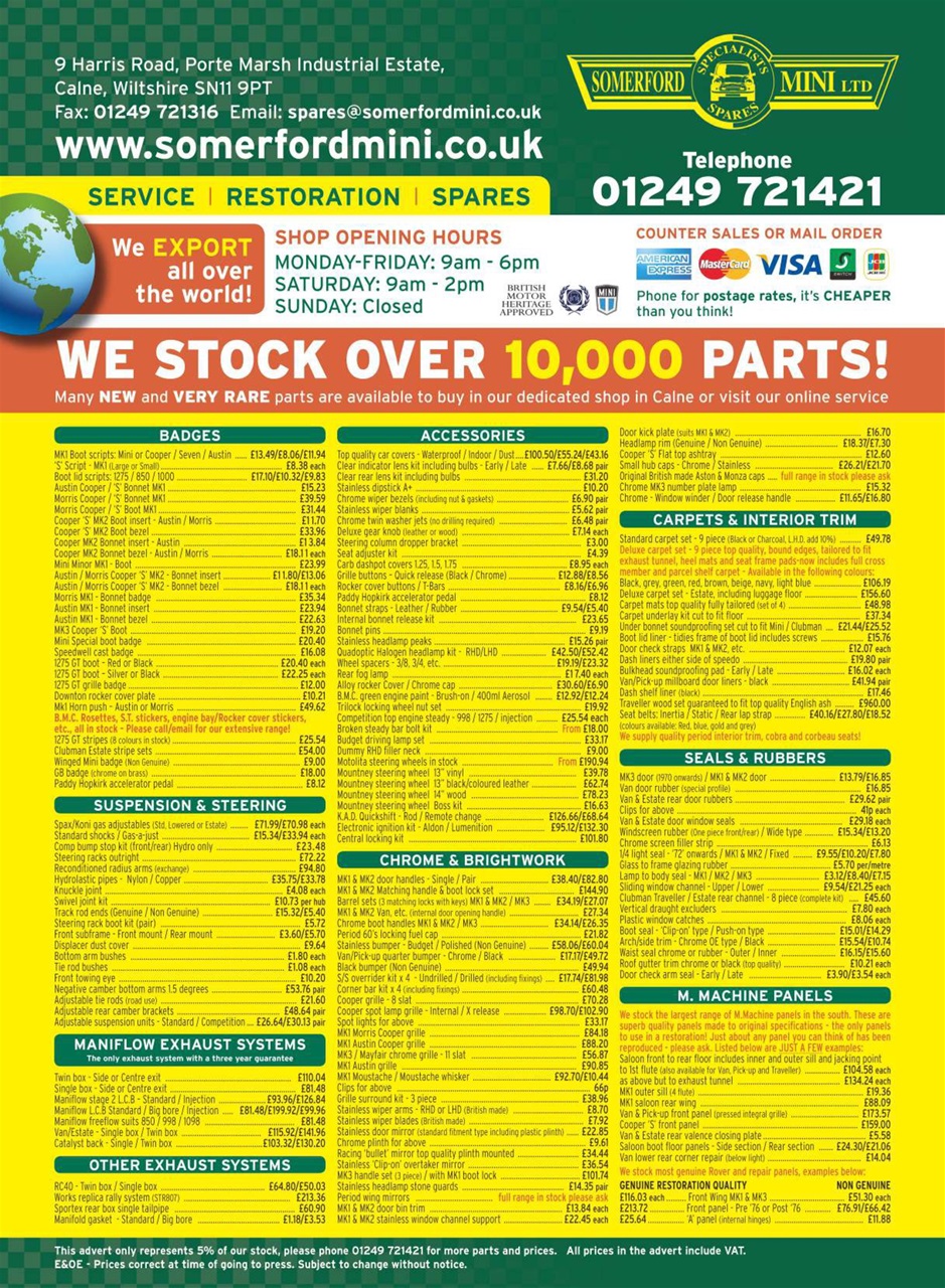 Mini Magazine Preview Pages