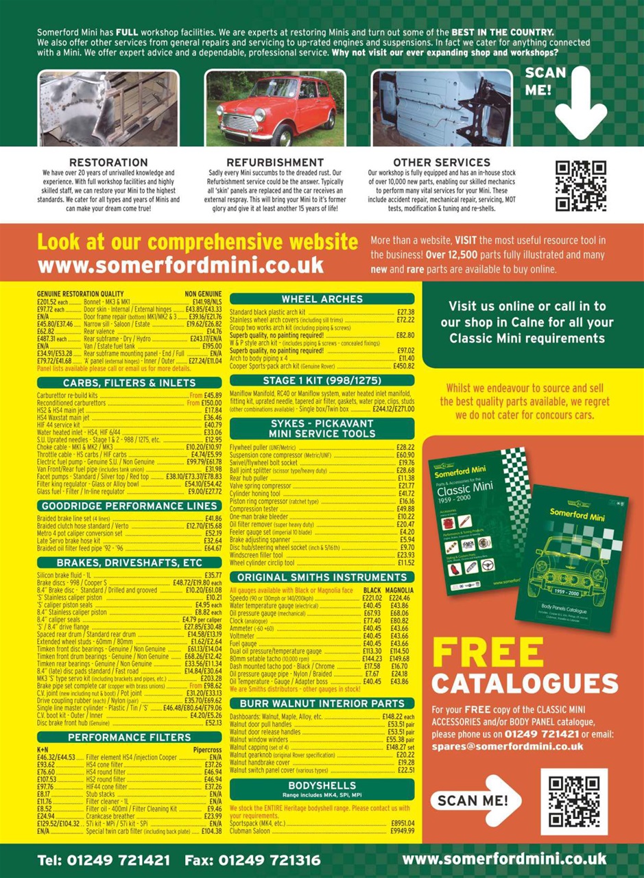 Mini Magazine Preview Pages