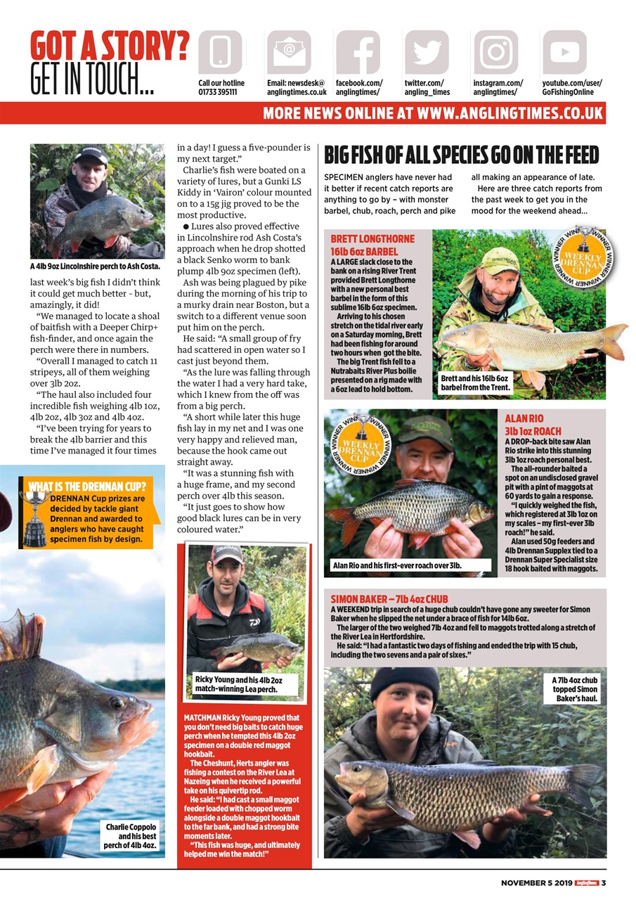 Angling Times Preview Pages