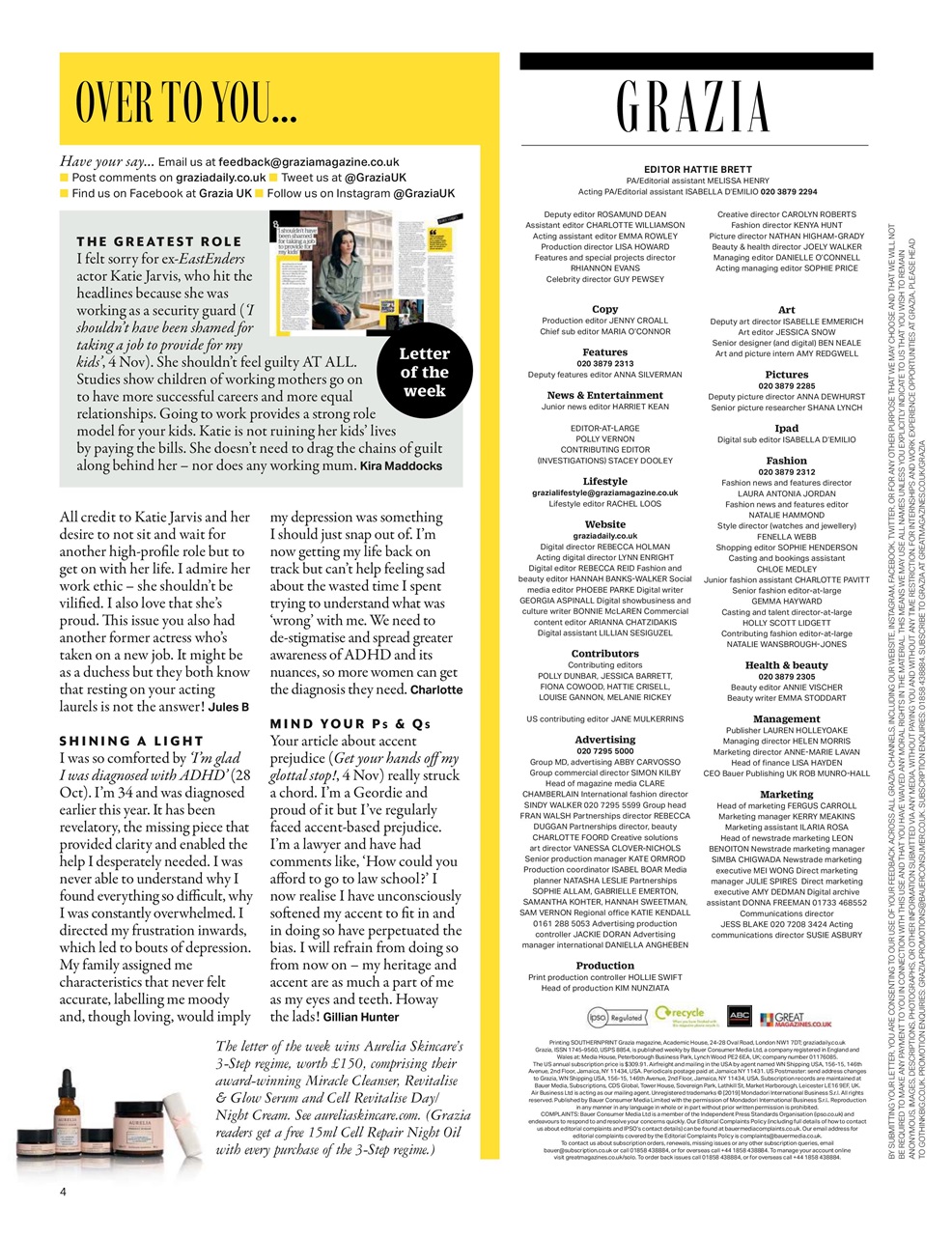 Grazia Preview Pages