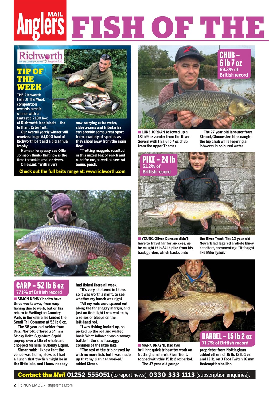 Anglers Mail Preview Pages
