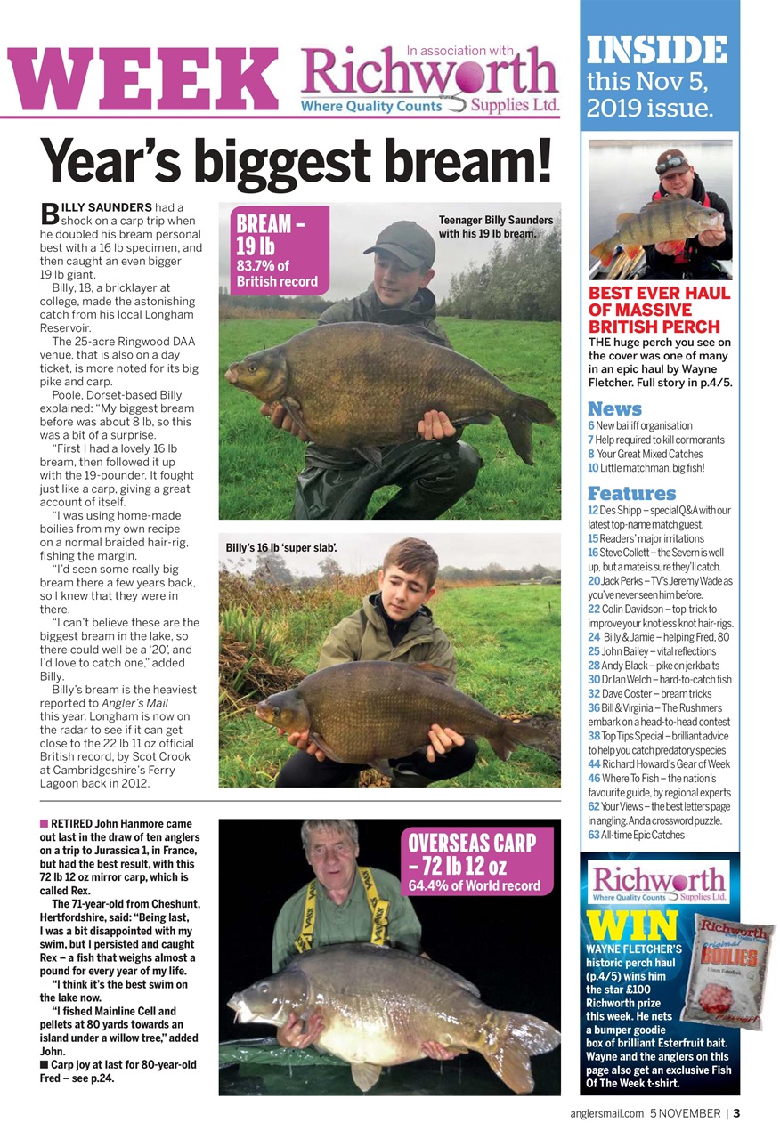 Anglers Mail Preview Pages