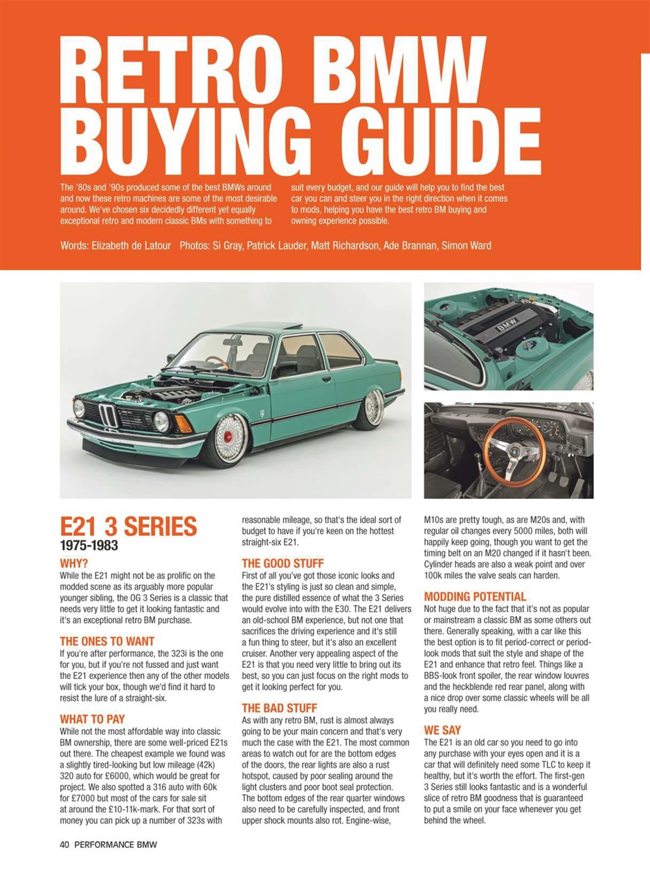 Performance BMW Preview Pages