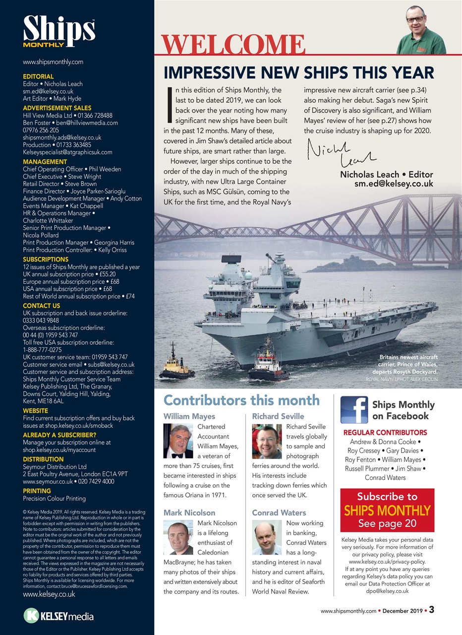 Ships Monthly Preview Pages