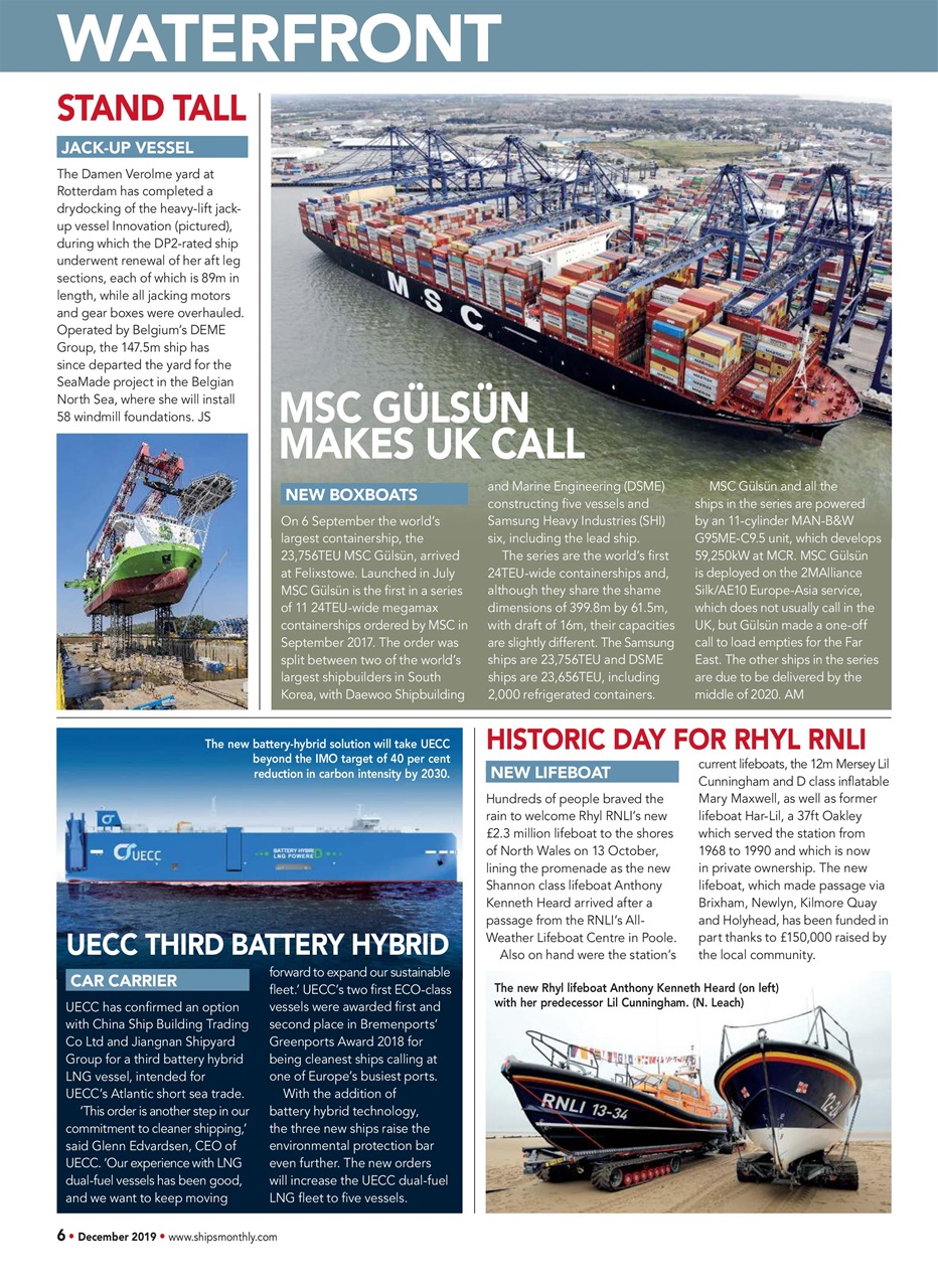 Ships Monthly Preview Pages
