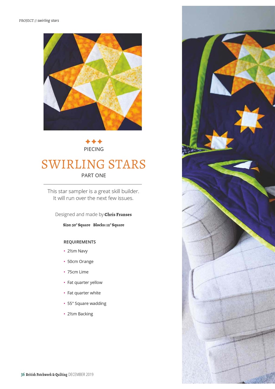 Patchwork and Quilting Preview Pages