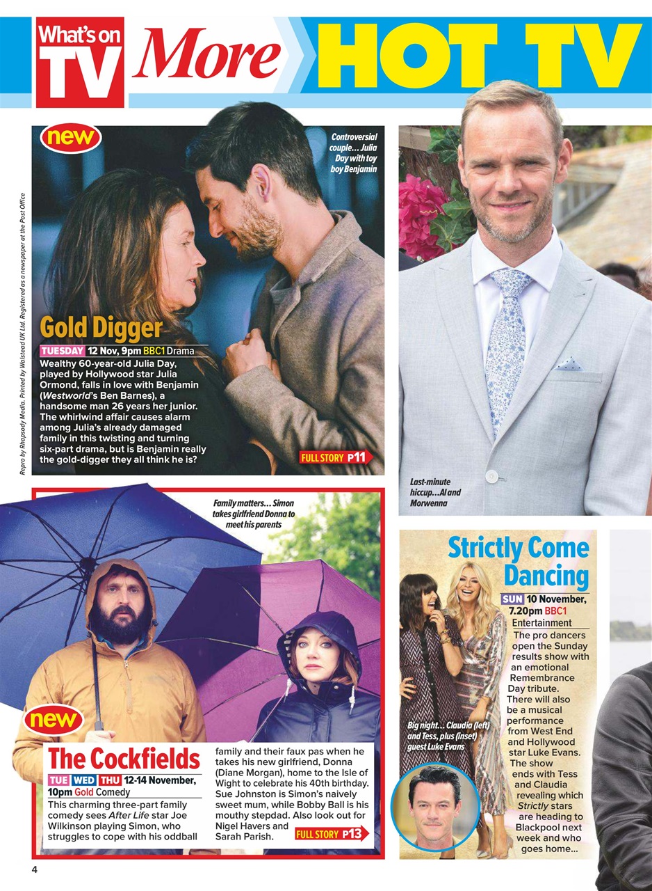 What's on TV Preview Pages