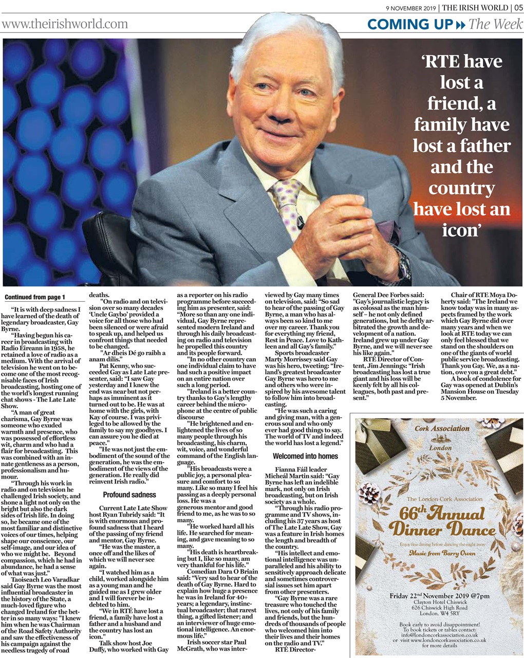 Irish World Preview Pages