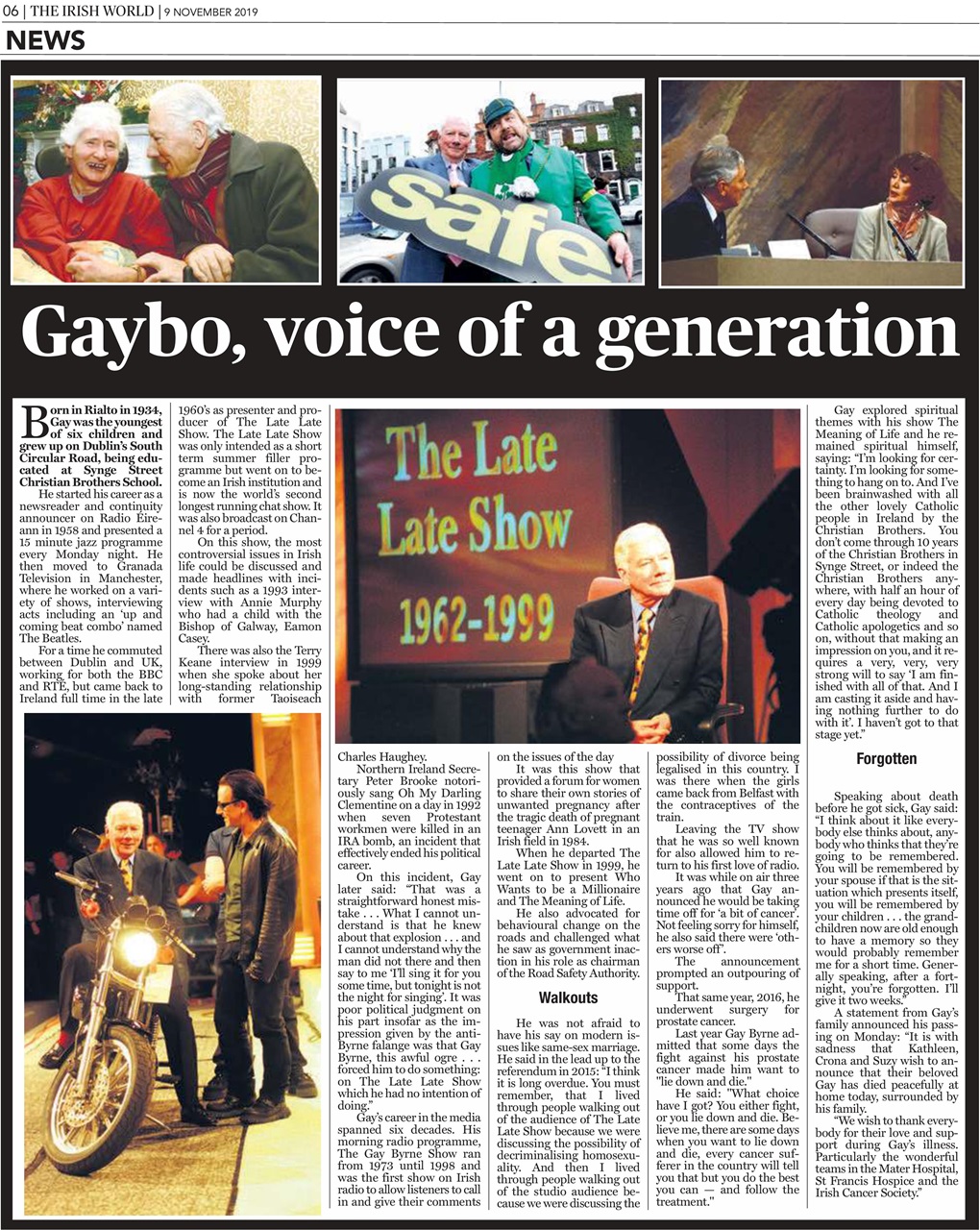 Irish World Preview Pages