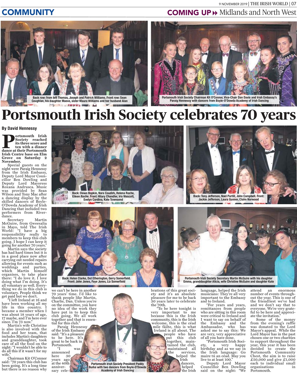 Irish World Preview Pages