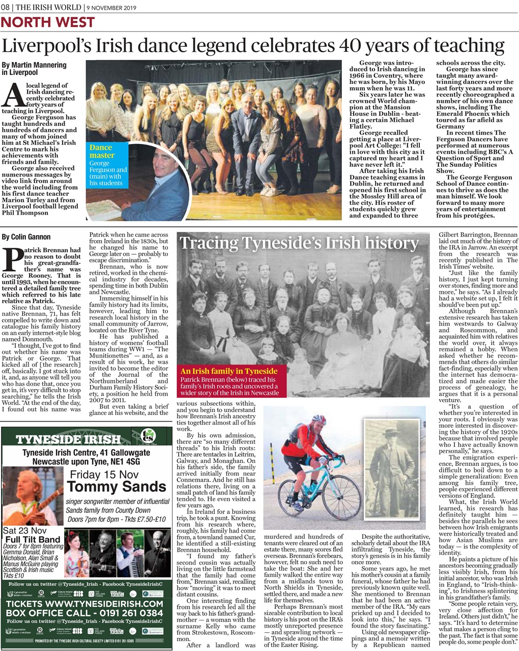 Irish World Preview Pages