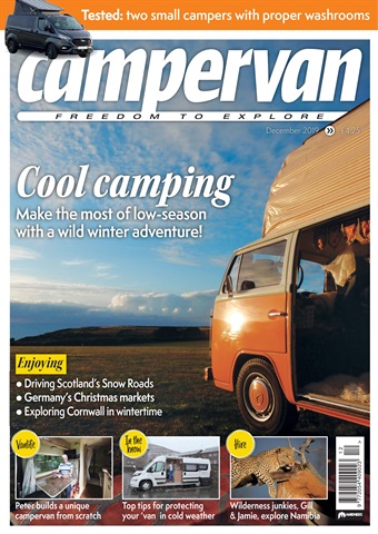 Campervan issue Cool Camping Dec 2019