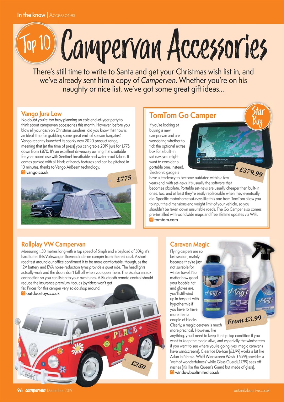 Campervan Preview Pages