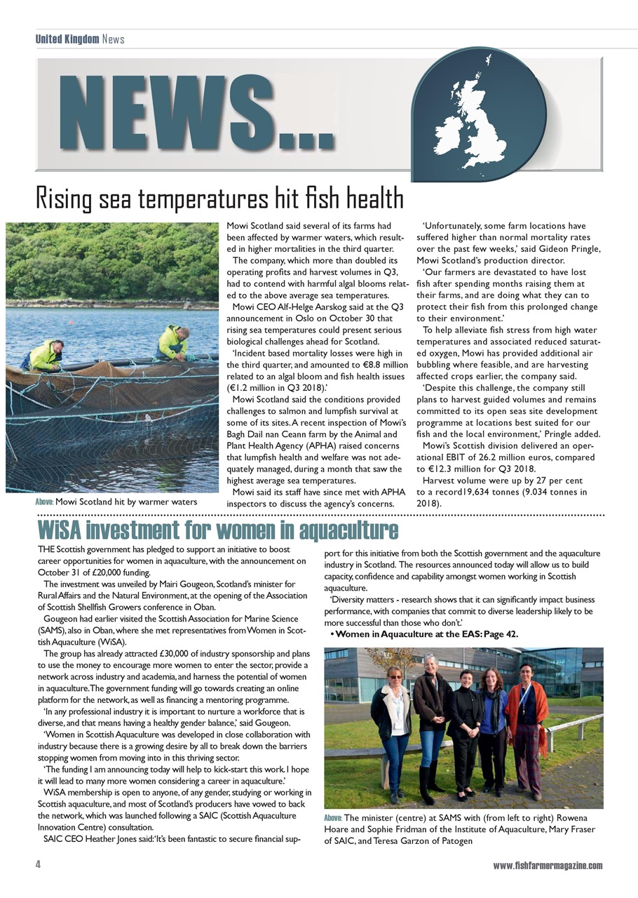 Fish Farmer Magazine Preview Pages