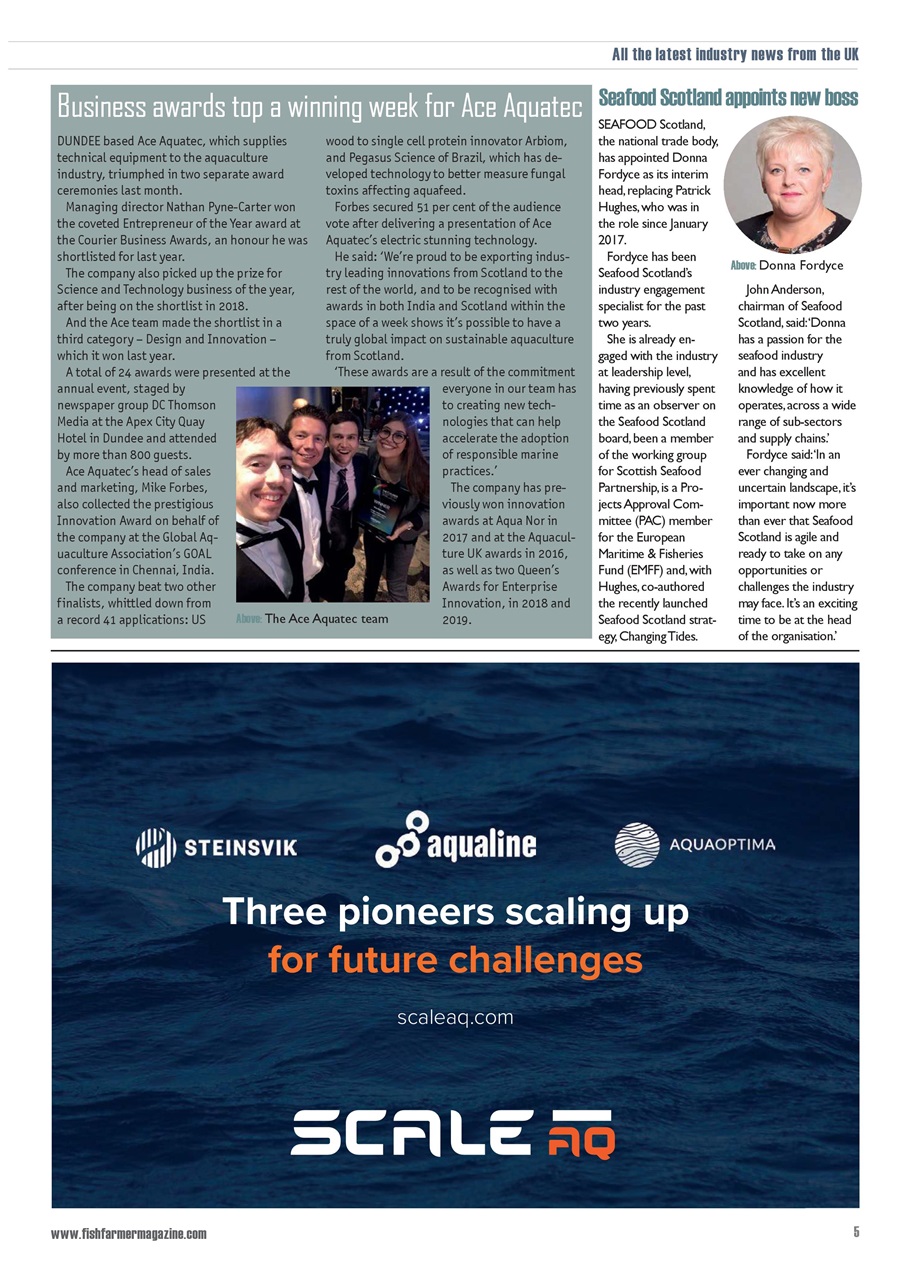 Fish Farmer Magazine Preview Pages