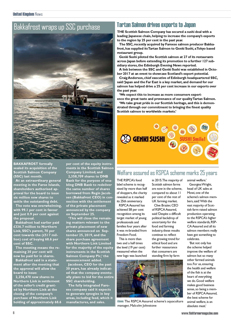 Fish Farmer Magazine Preview Pages