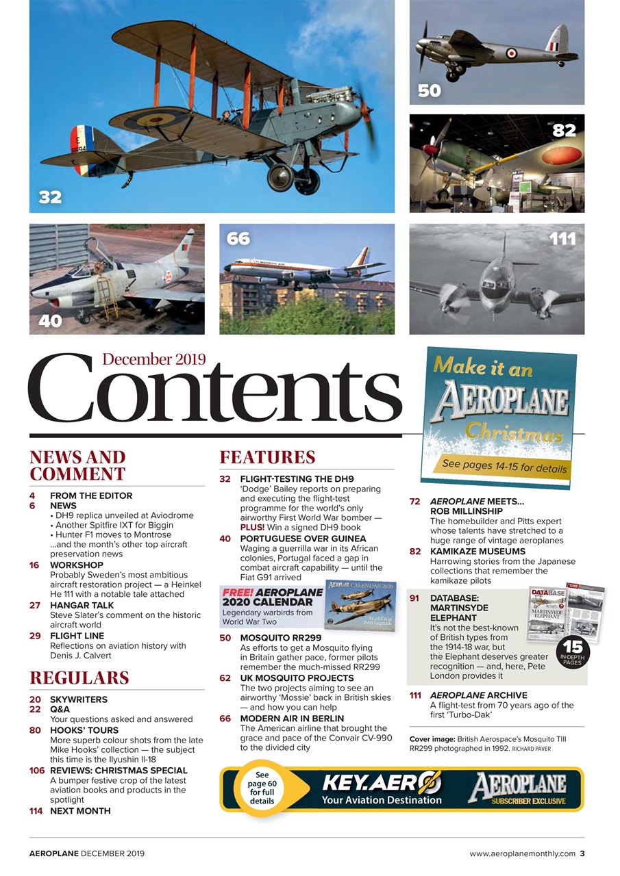 Aeroplane Preview Pages