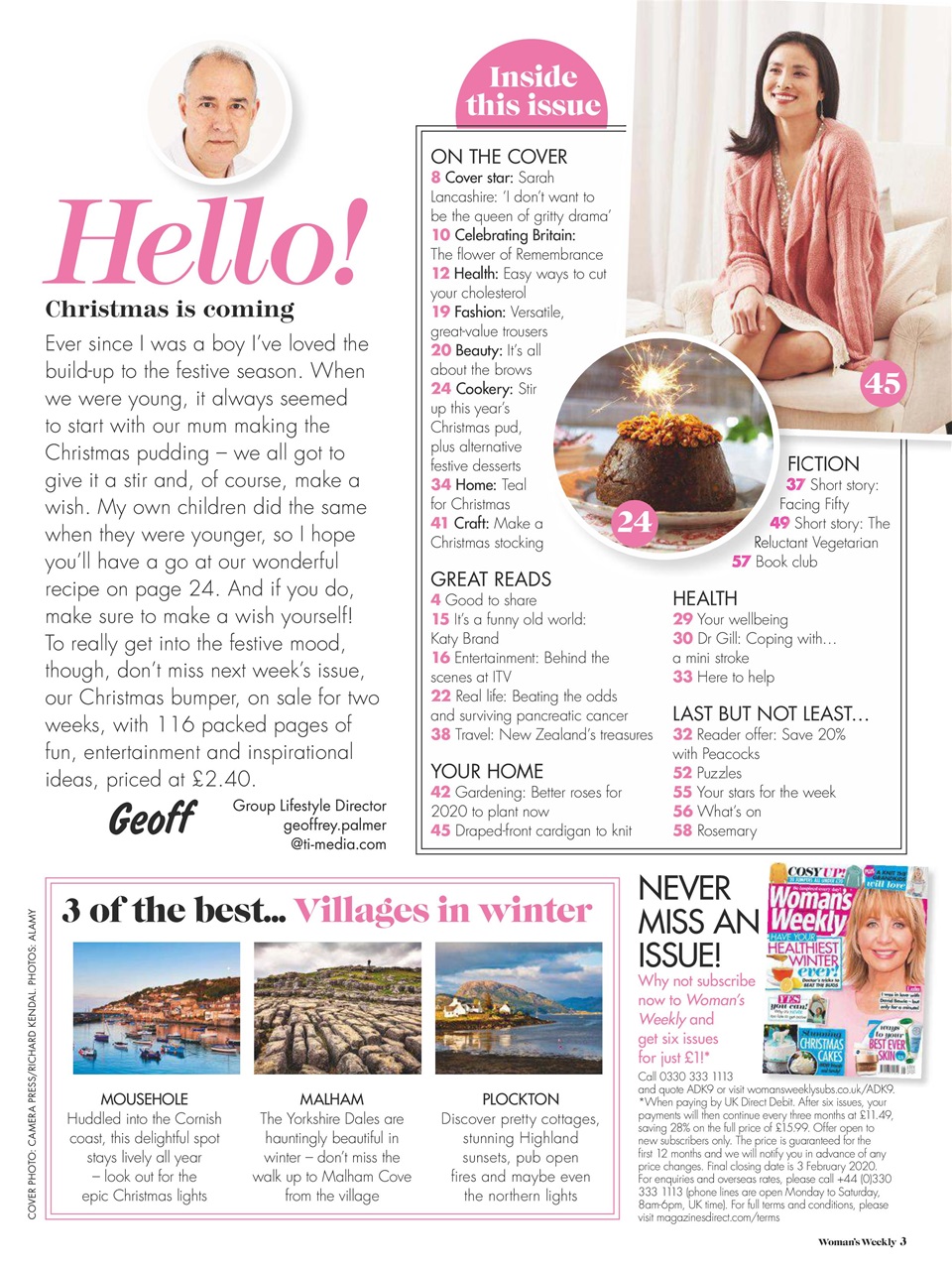 Woman's Weekly Preview Pages