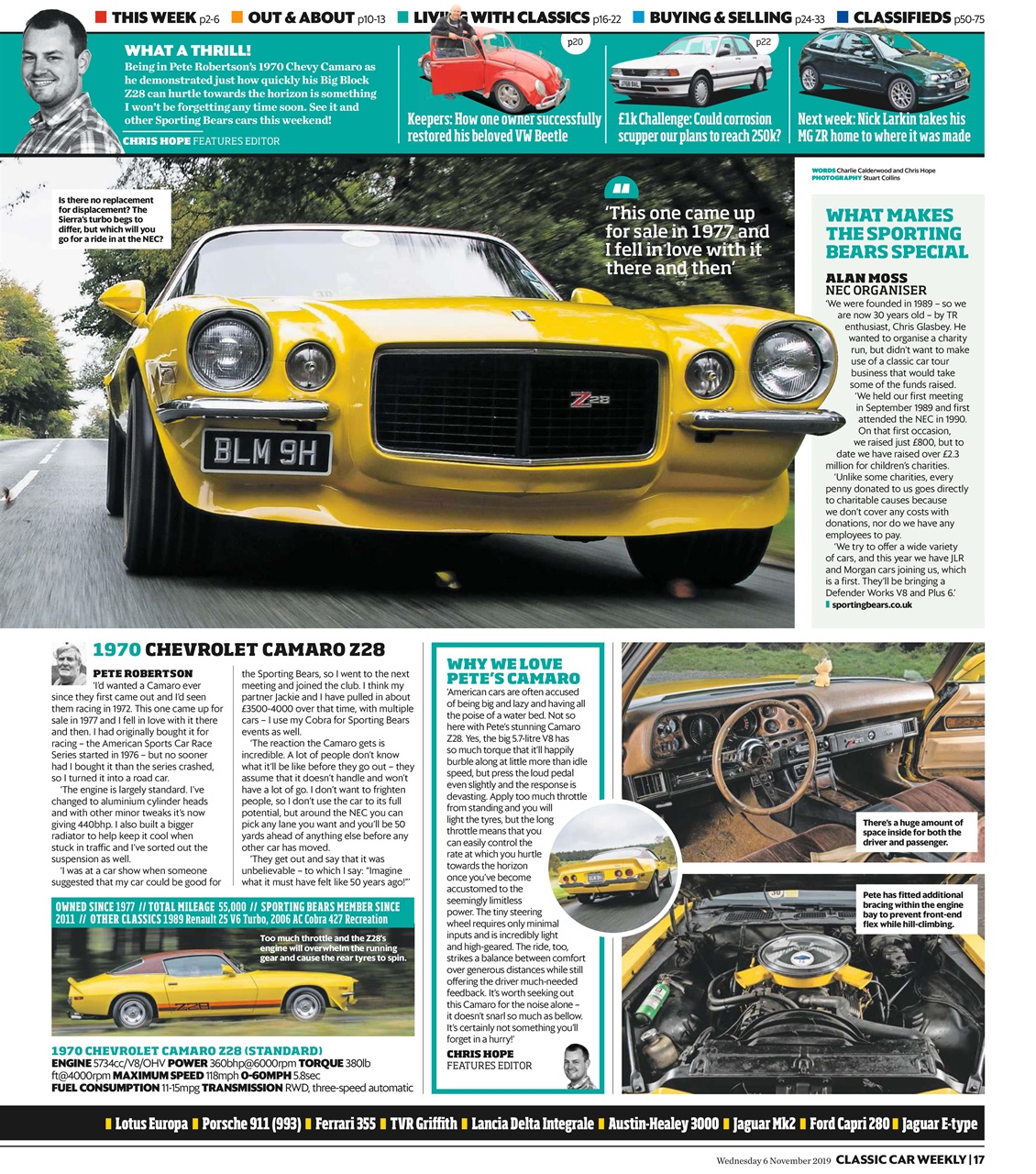 Classic Car Weekly Preview Pages