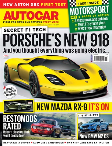 Autocar issue 6th November 2019