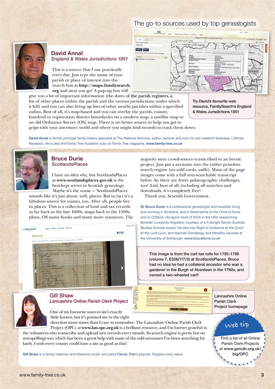 Family Tree Preview Pages