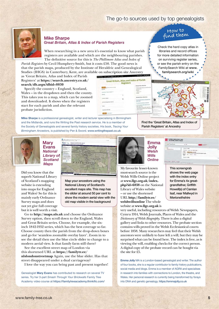 Family Tree Preview Pages