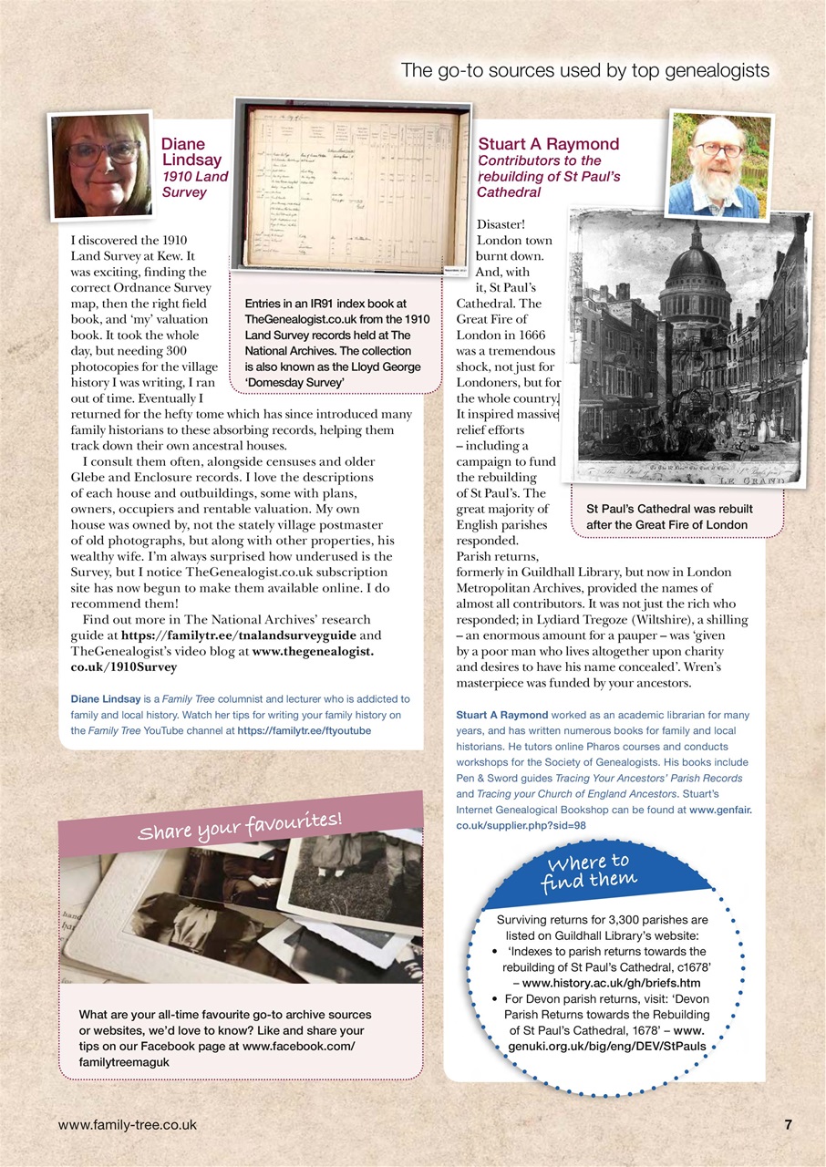 Family Tree Preview Pages