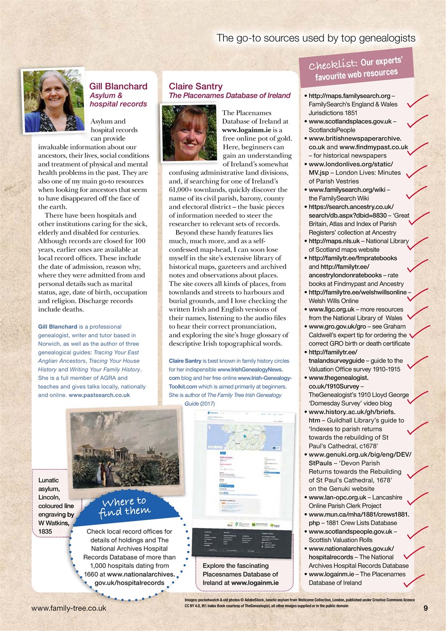 Family Tree Preview Pages