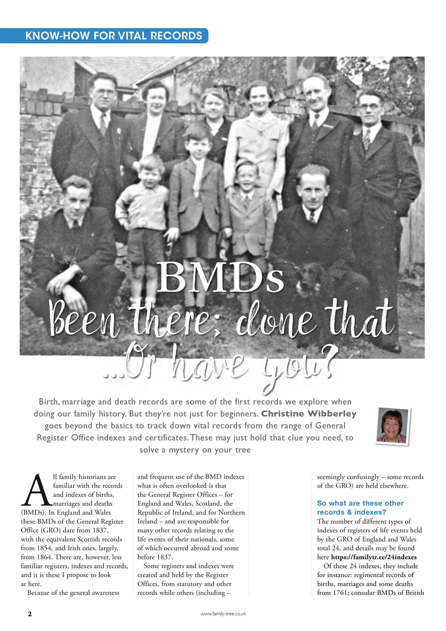 Family Tree Preview Pages