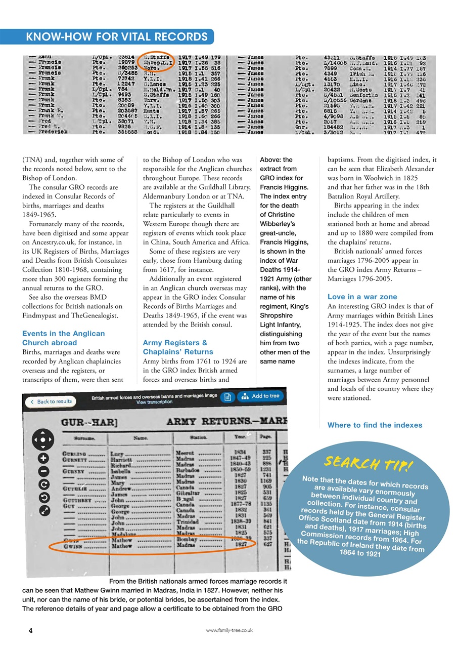Family Tree Preview Pages