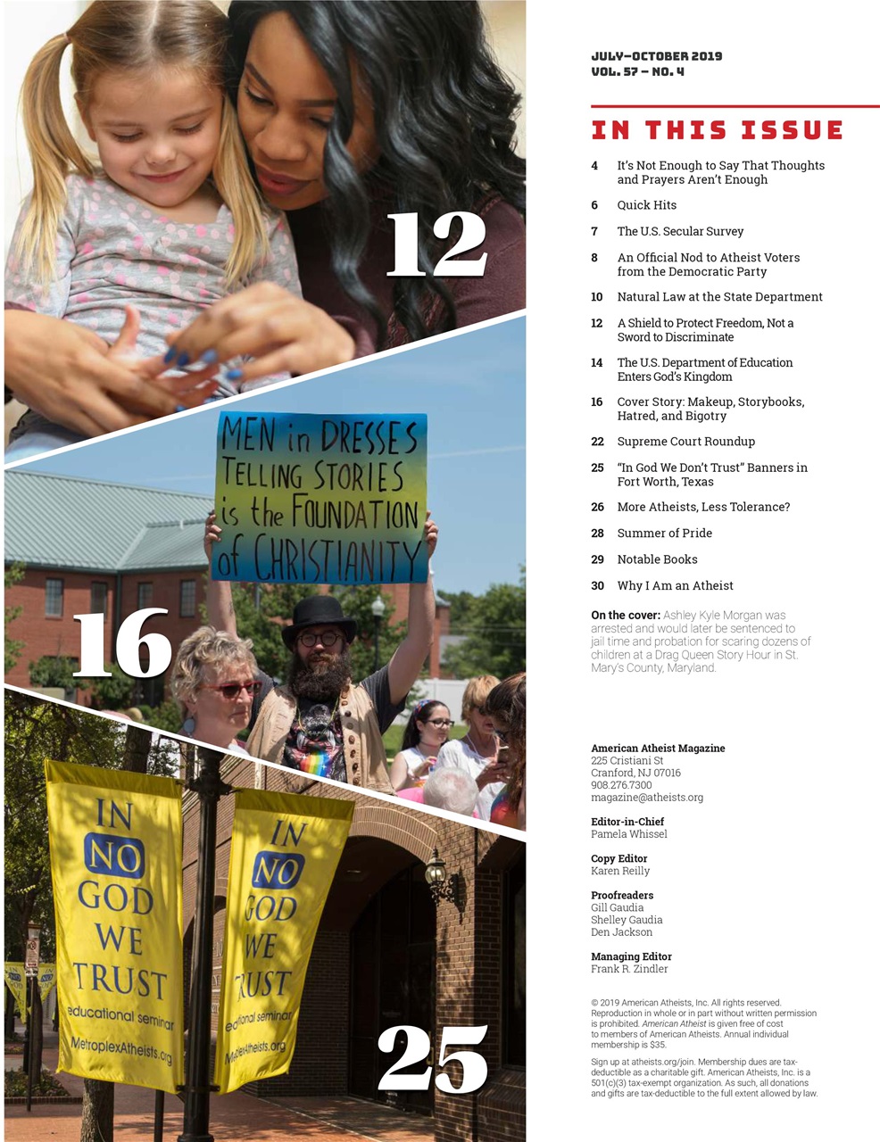 American Atheist Preview Pages