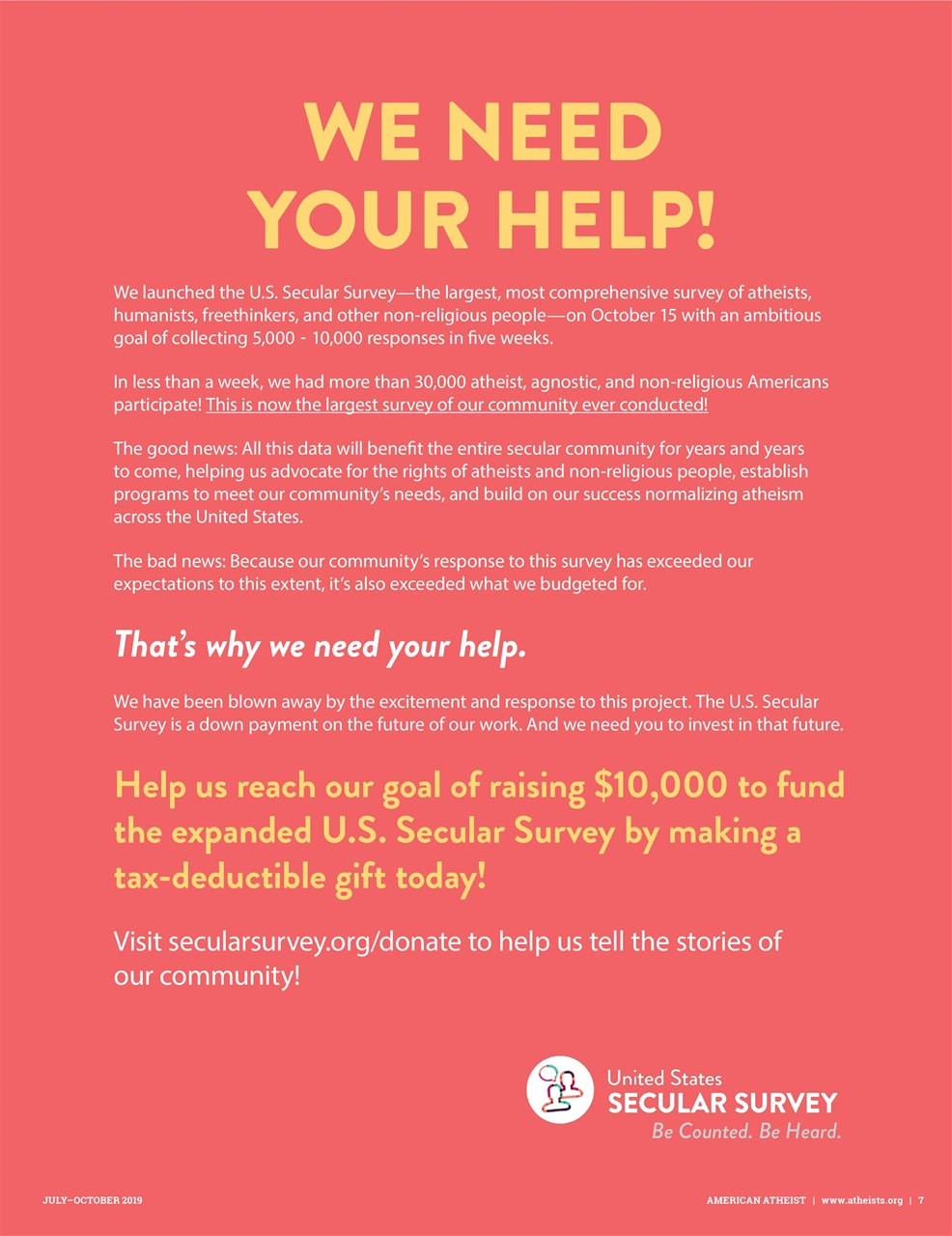 American Atheist Preview Pages