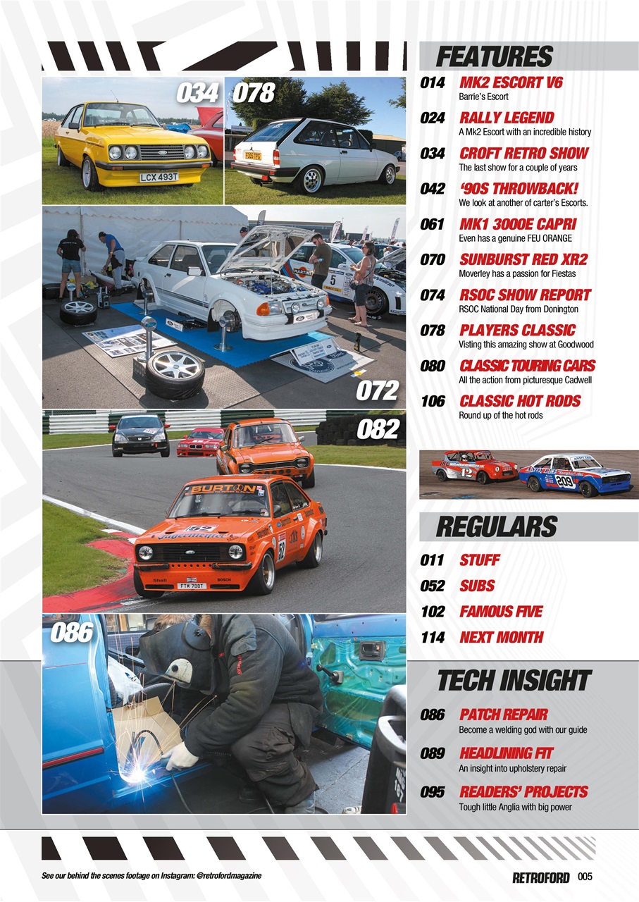 Retro Ford Preview Pages