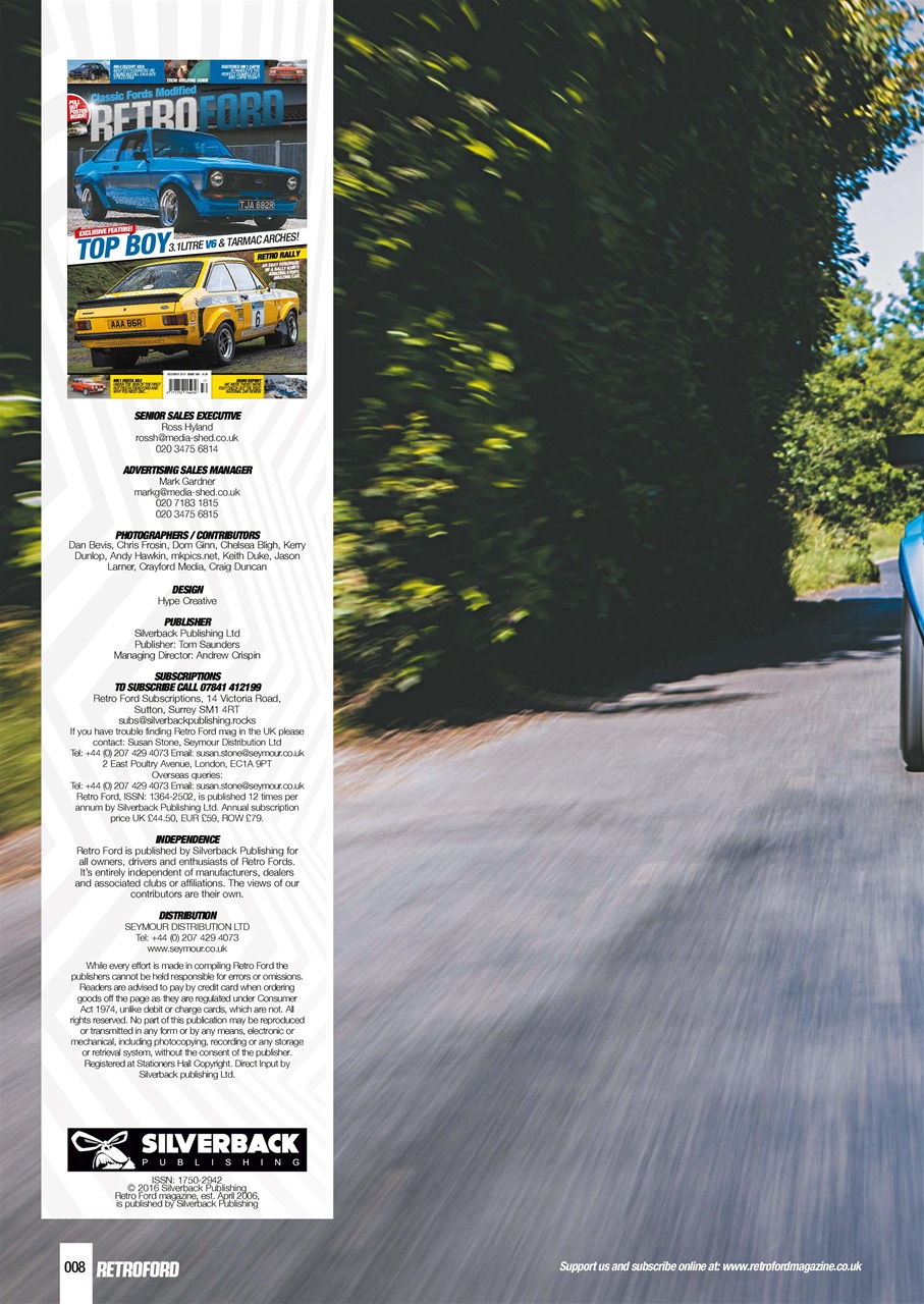 Retro Ford Preview Pages