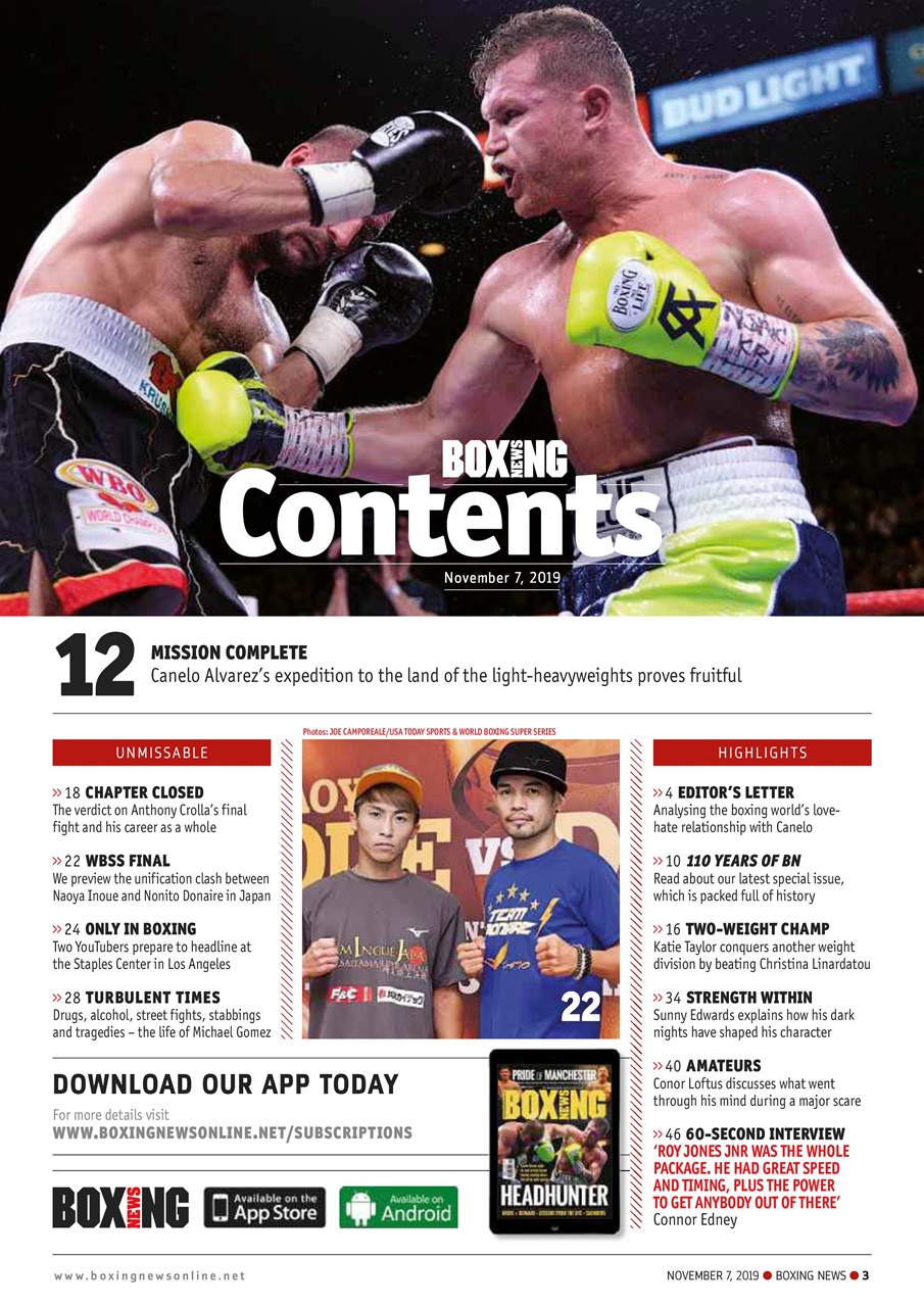 Boxing News Preview Pages
