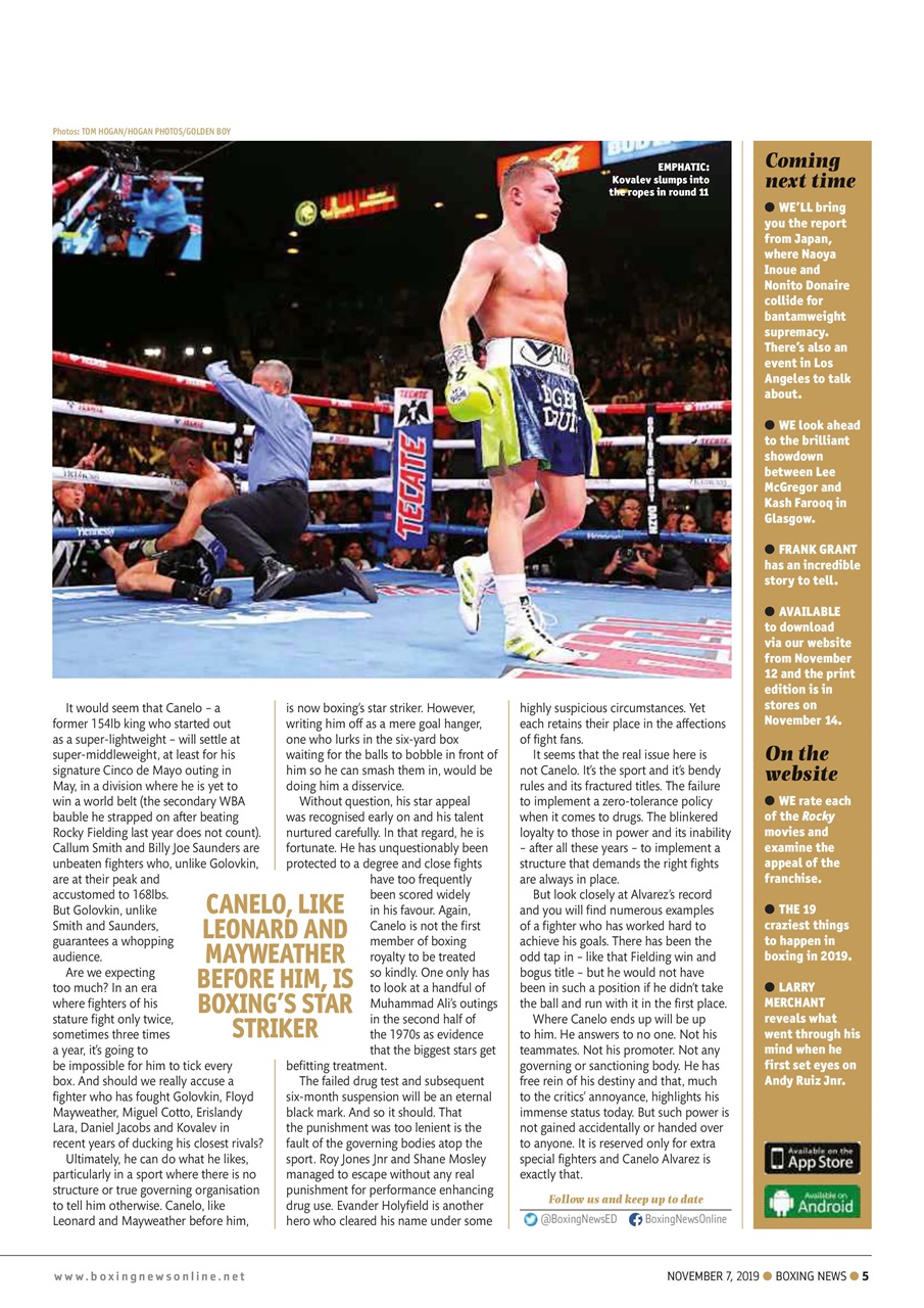 Boxing News Preview Pages