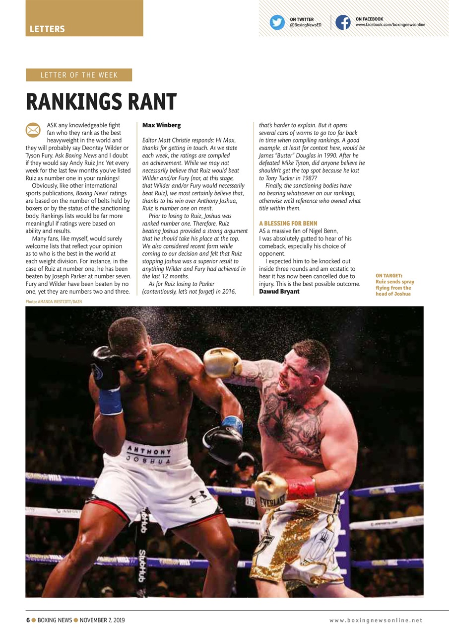 Boxing News Preview Pages
