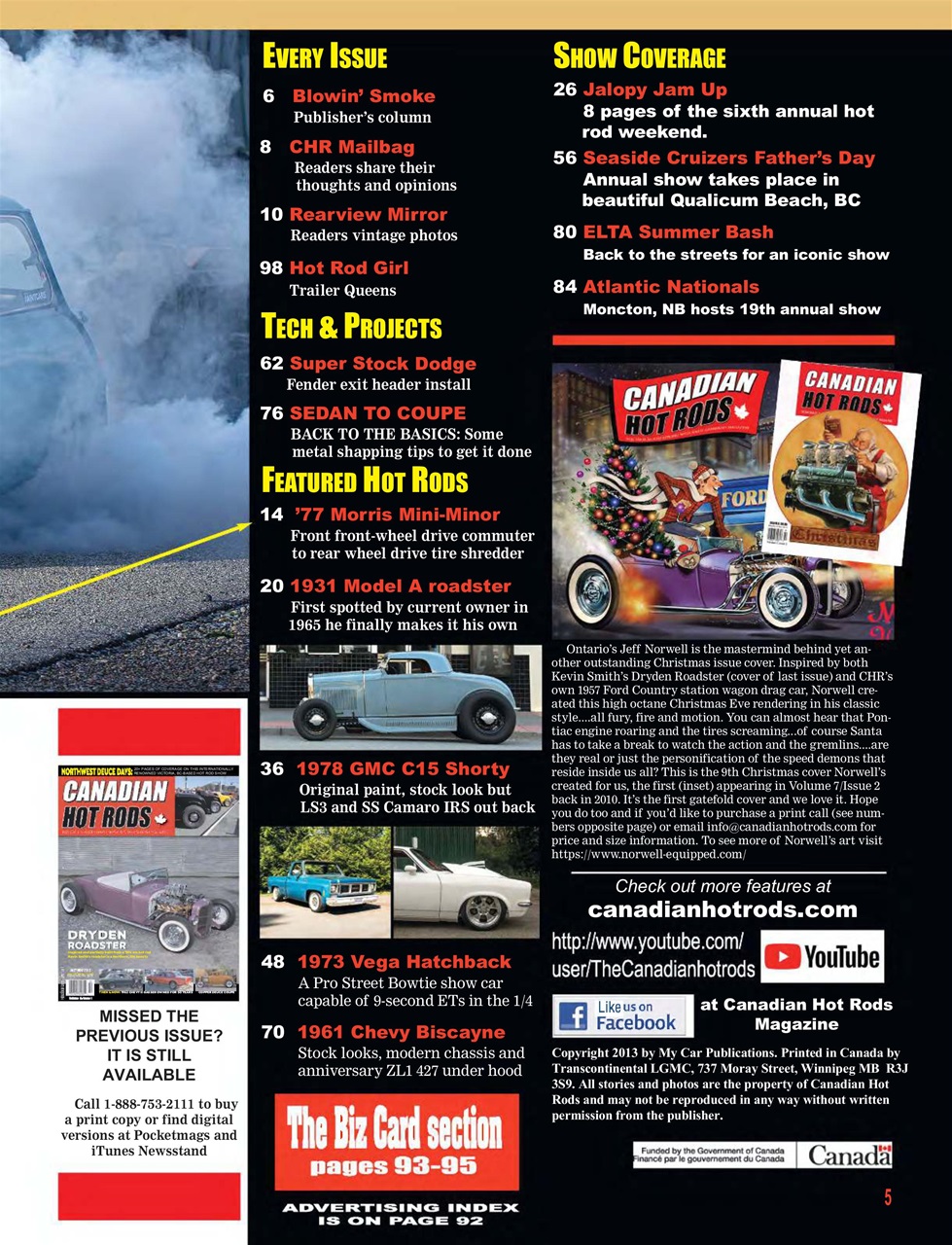 Canadian Hot Rods Preview Pages
