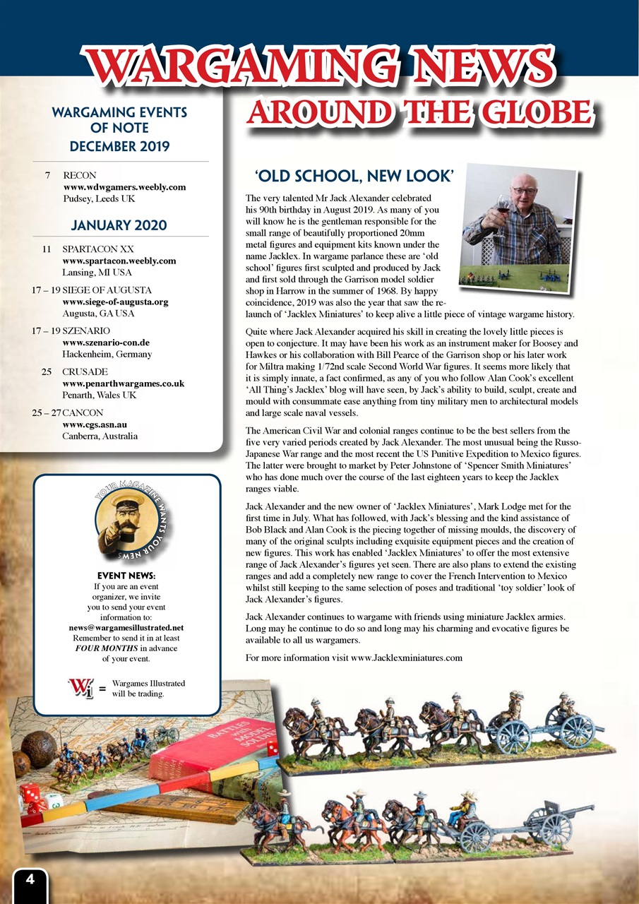 Wargames Illustrated Preview Pages