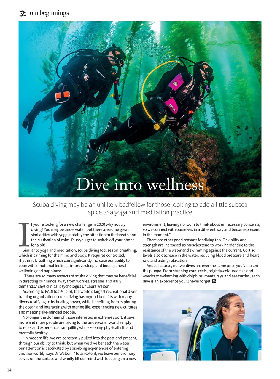 OM Yoga Magazine Preview Pages