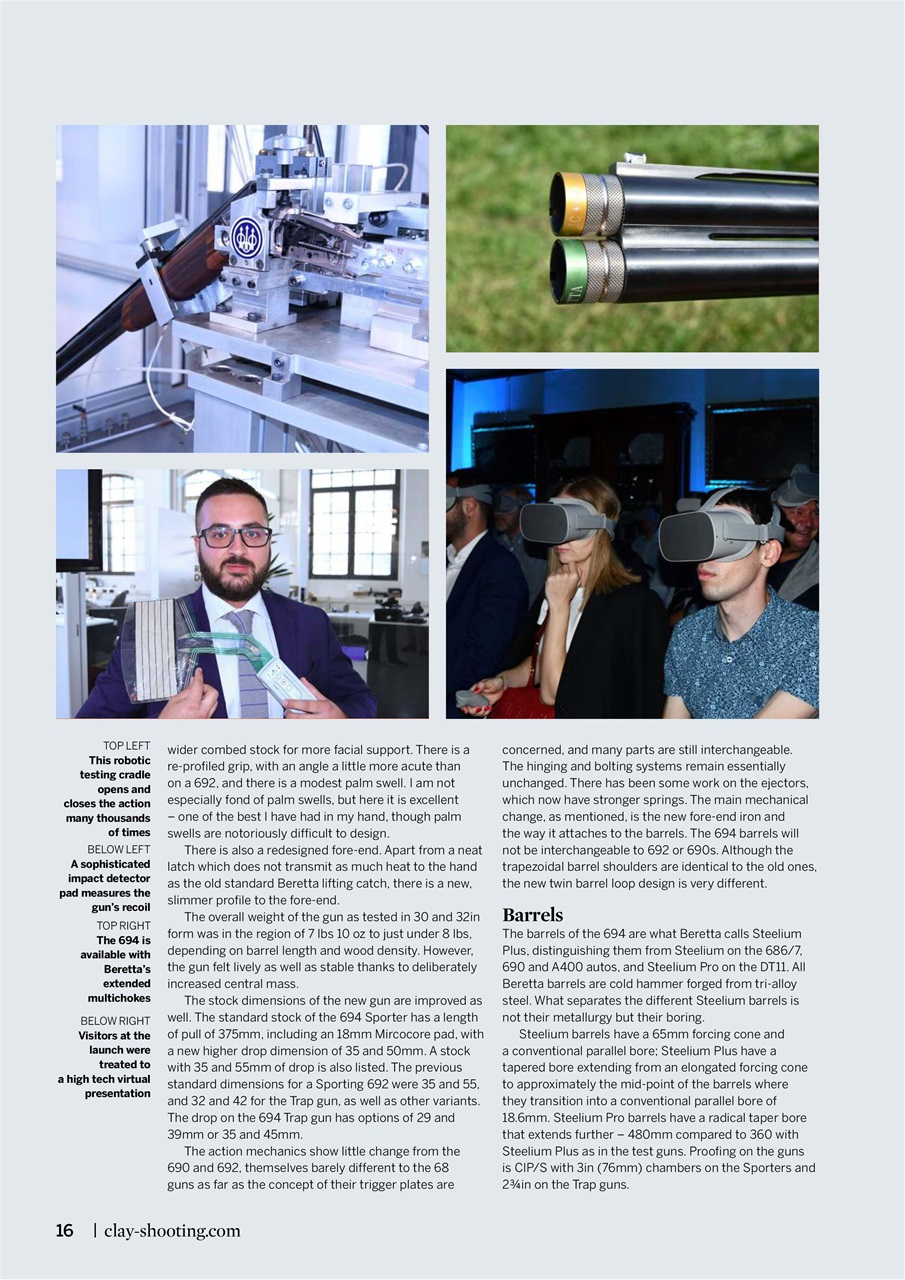 Clay Shooting Preview Pages