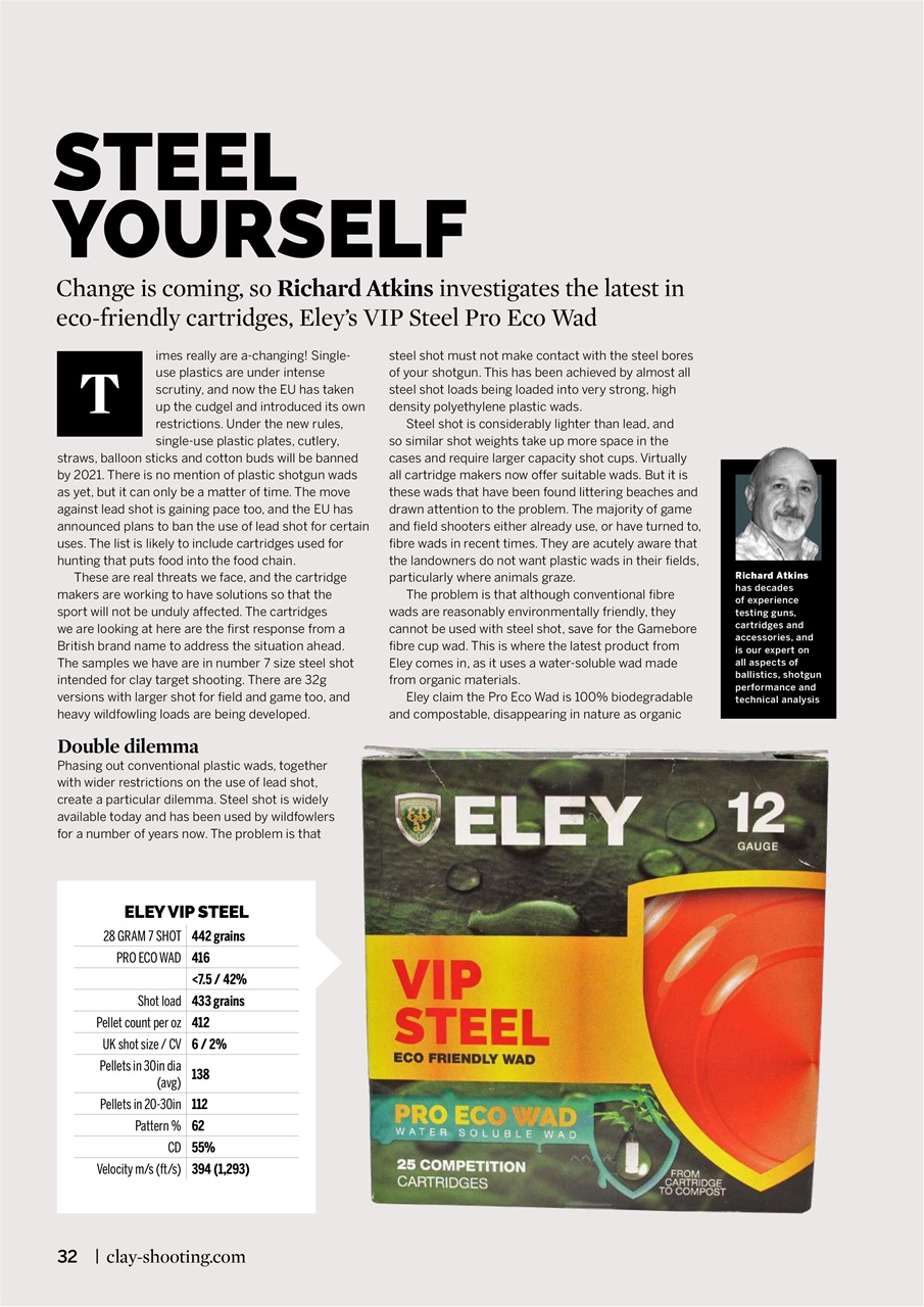 Clay Shooting Preview Pages