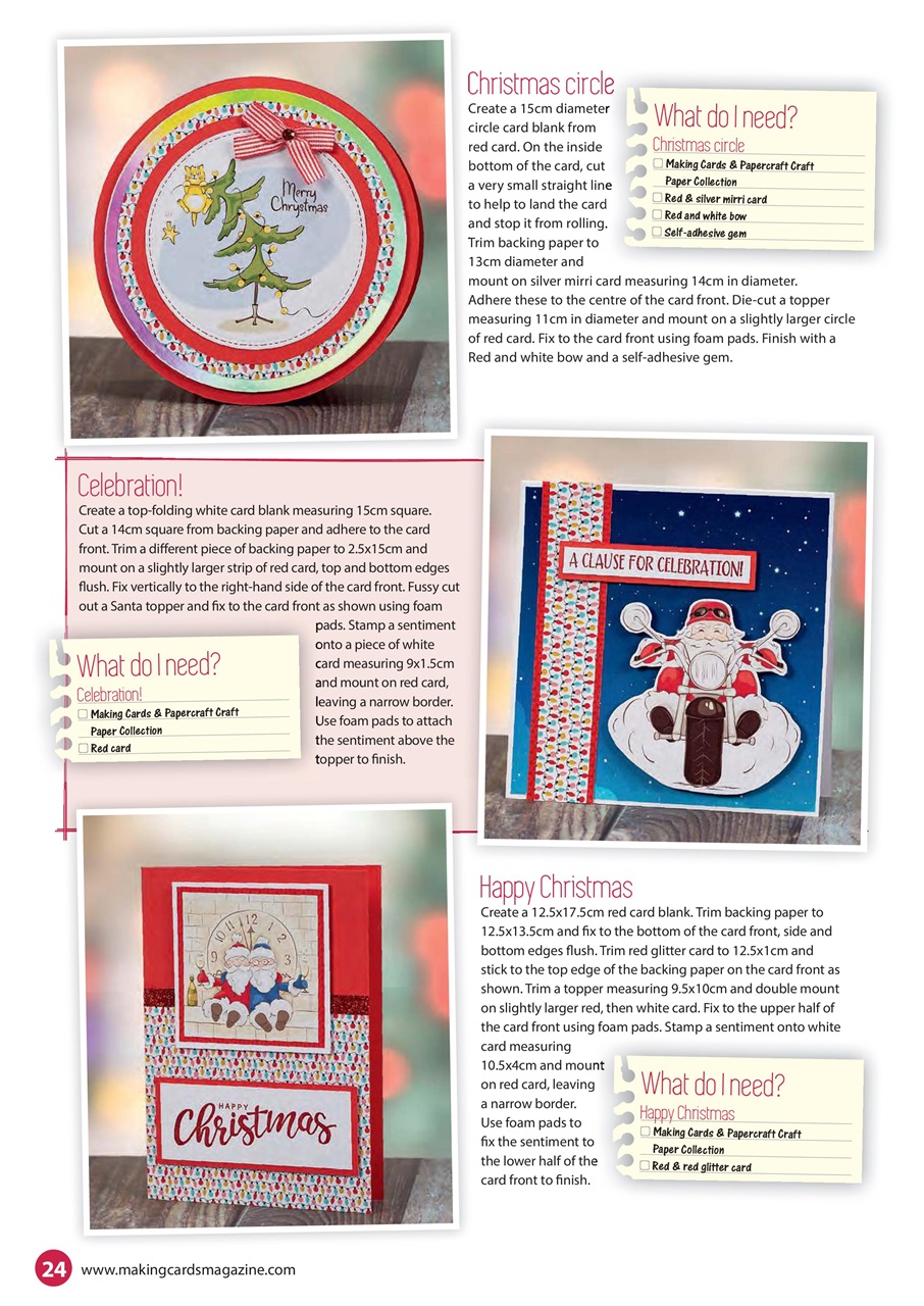 Making Cards & Papercraft Preview Pages