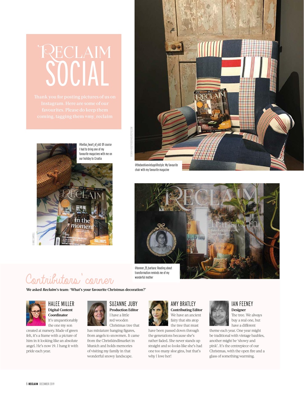 Reclaim Preview Pages