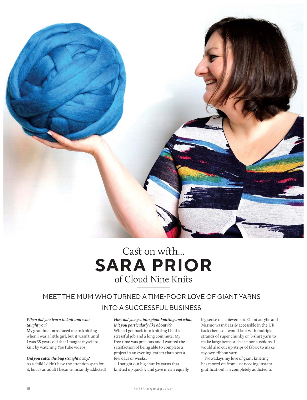 Knitting Preview Pages